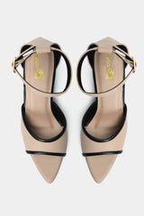 Nude Pointed Toe Classic Heels